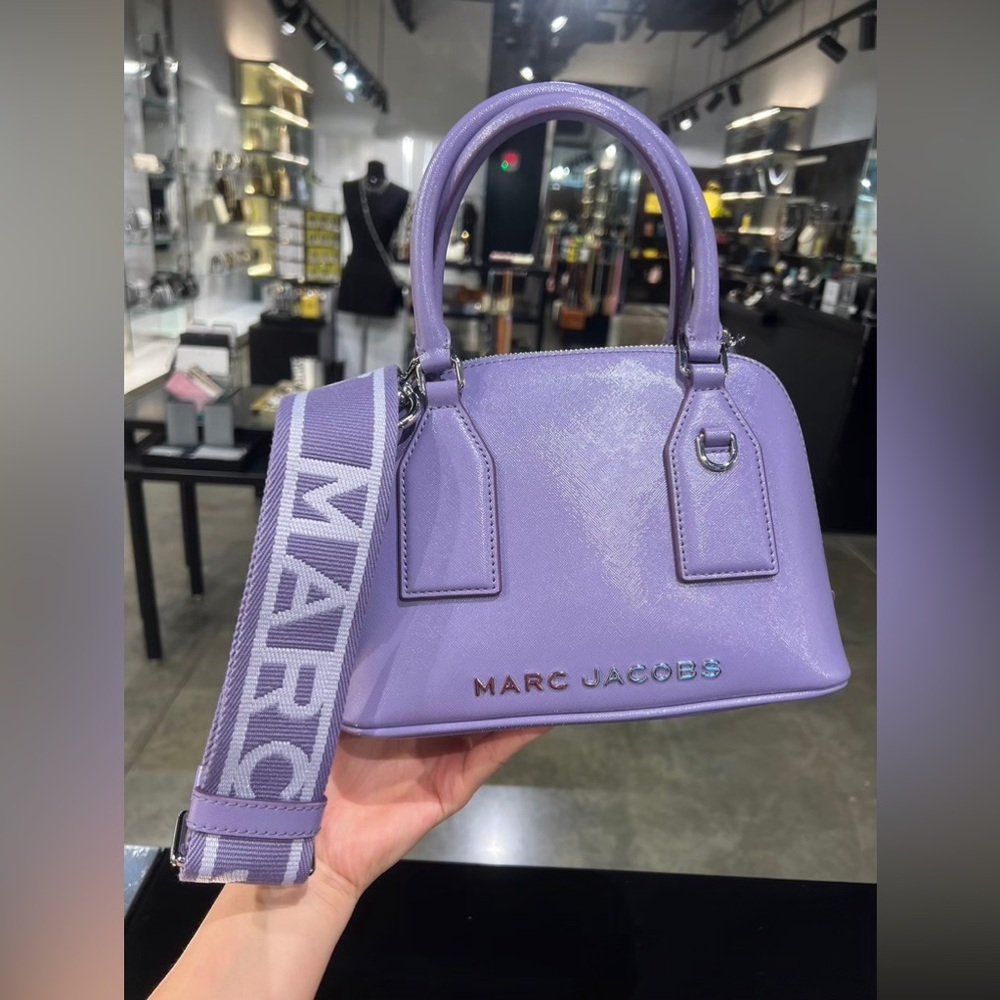 Marc Jacobs Purple Too Handle Crossbody Women Bag